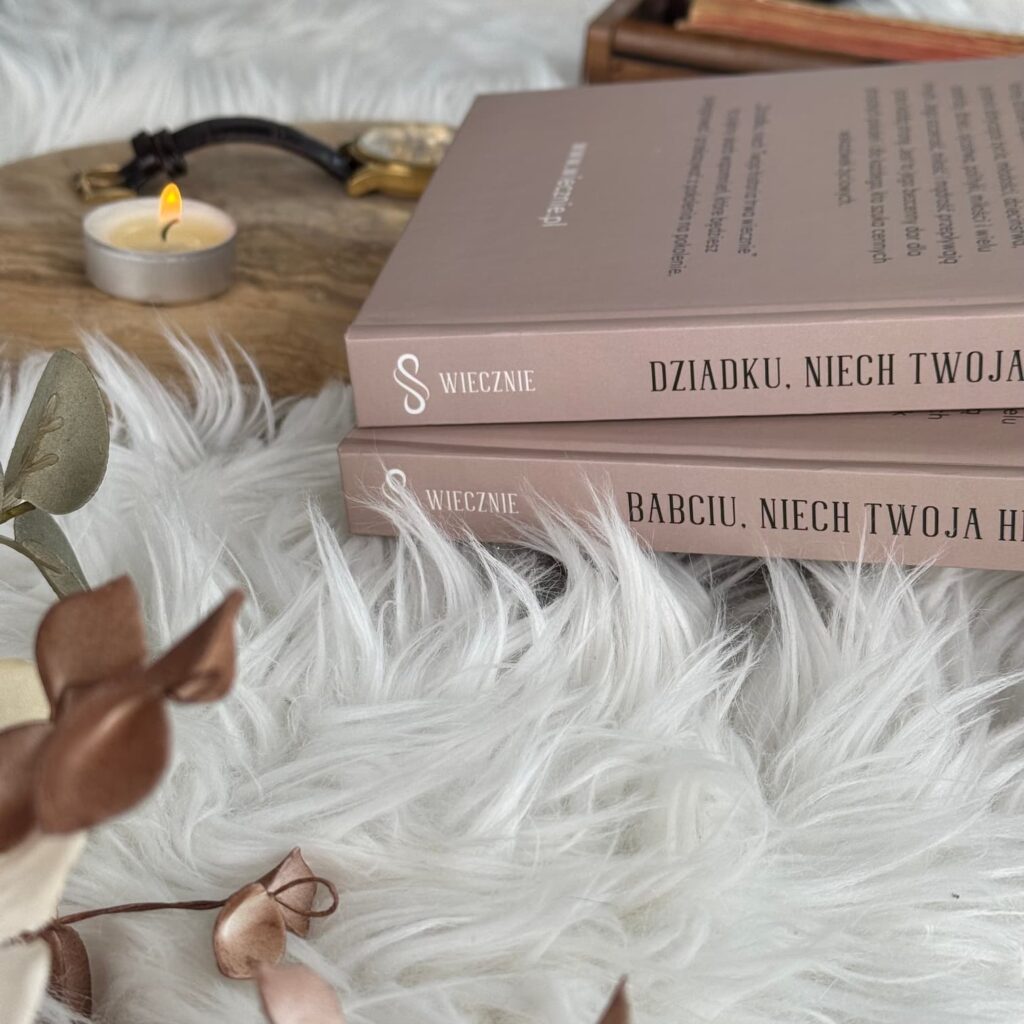 Zestaw książek wspomnień dla babci i dziadka – prezent na rocznicę lub święta (Description Image 1)