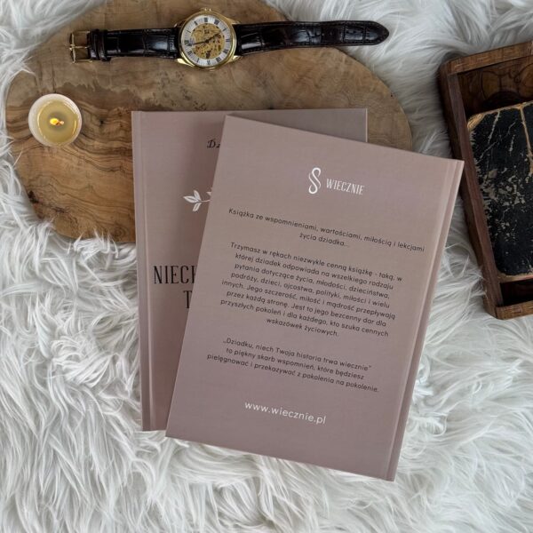 Książka wspomnień dla dziadka – Dziadku, niech Twoja historia trwa wiecznie (Gallery Image 1)