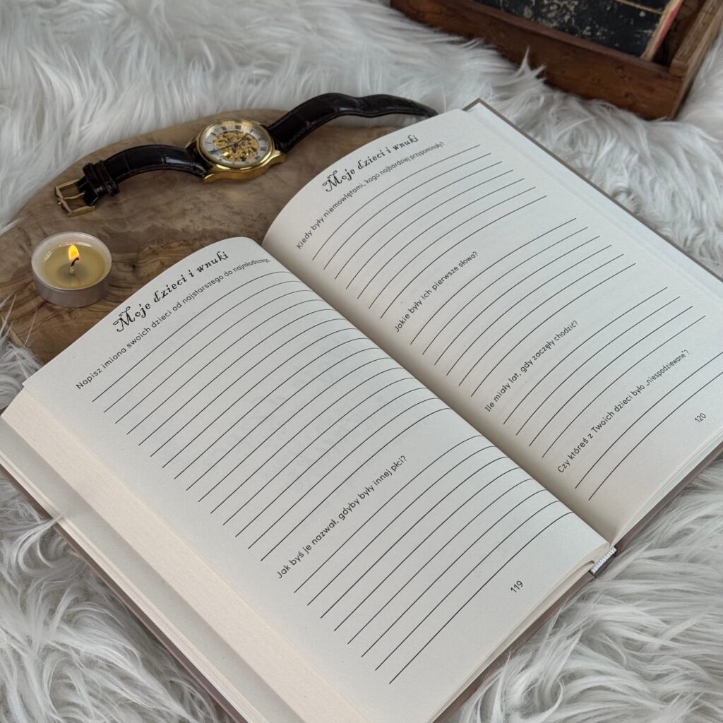 Książka wspomnień dla dziadka – Dziadku, niech Twoja historia trwa wiecznie (Description Image 2)