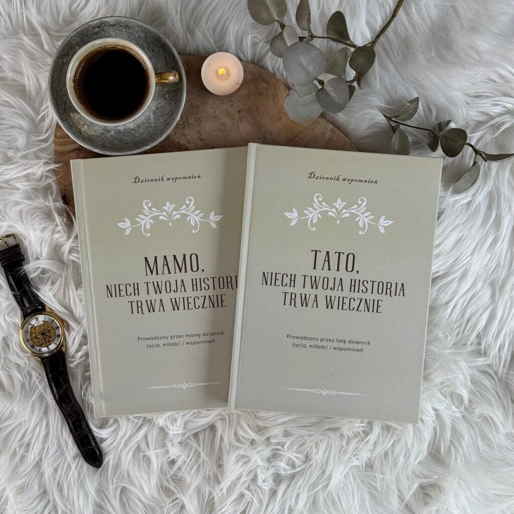 Zestaw książek wspomnień dla mamy i taty – wspólne dziedzictwo rodzinne
