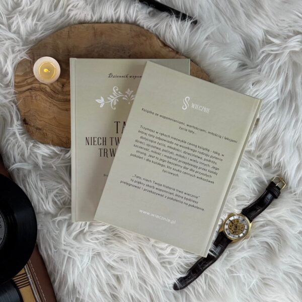 Książka wspomnień dla taty – Tato, niech Twoja historia trwa wiecznie (Gallery Image 1)