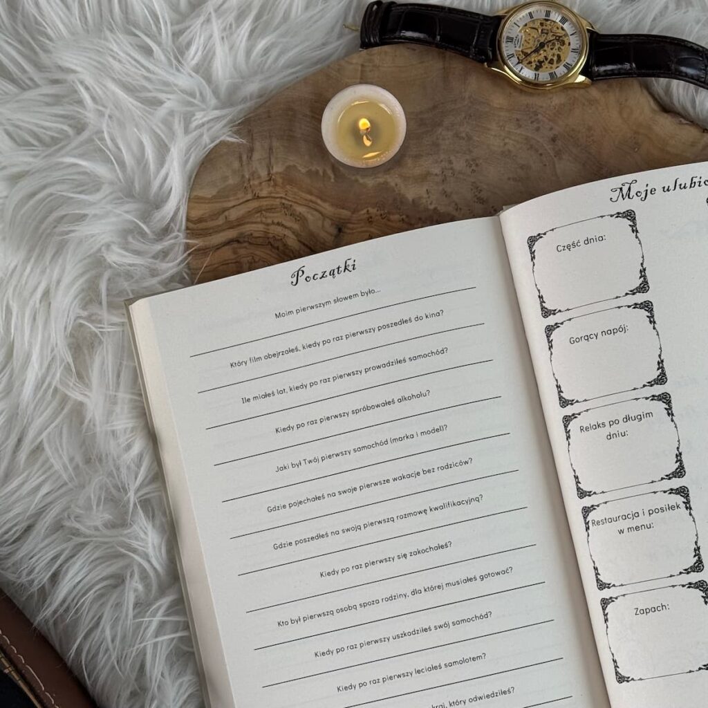 Książka wspomnień dla taty – Tato, niech Twoja historia trwa wiecznie (Description Image 2)