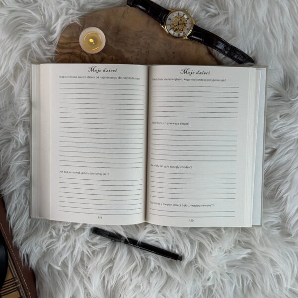 Książka wspomnień dla taty – Tato, niech Twoja historia trwa wiecznie (Gallery Image 4)