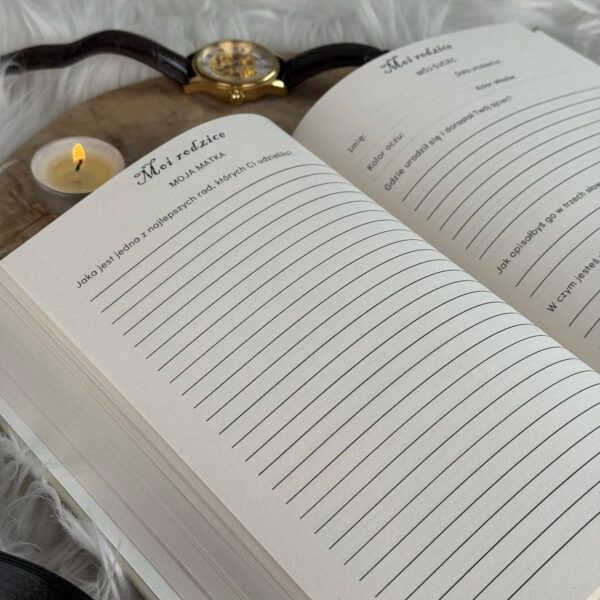 Książka wspomnień dla taty – Tato, niech Twoja historia trwa wiecznie (Gallery Image 2)